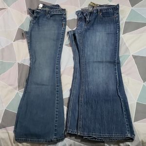 3 pairs girls jeans